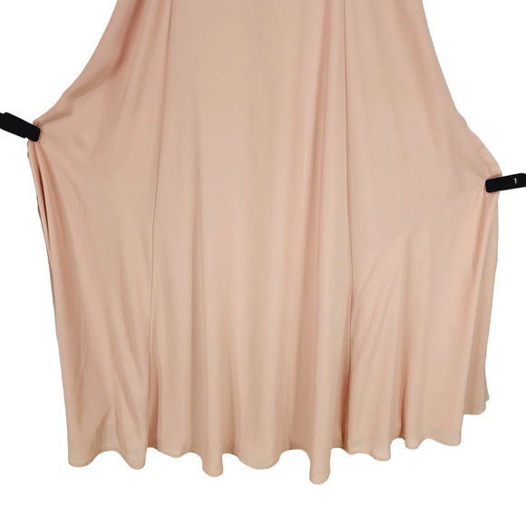 Show Me Your Mumu Maxi Dress Womens sz XS Jenn Blush Pink V Neck - Picture 4 of 12